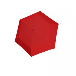 Женский механический зонт (AS.050 Slim Smal Manual 9590501501), красный Knirps. Цвет: красный