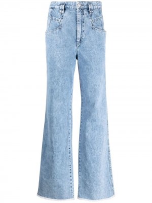 Широкие джинсы Dilesqui Isabel Marant. Цвет: синий