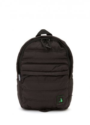 Мужской рюкзак-пуф с черным логотипом Mueslii
