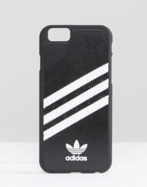 Черный чехол для iPhone 6/6s adidas Originals. Цвет: черный