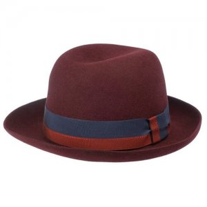 Шляпа , размер 57, красный Christys. Цвет: красный