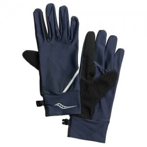 Перчатки Беговые 2020-21 Fortify Liner Gloves Mood Indigo (Us:l) Saucony