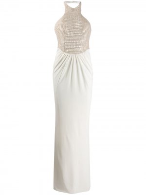 Облегающее платье-туника Tom Ford. Цвет: белый