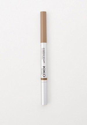 Карандаш для бровей Kiko Milano автоматический, оттенок Light Blondes 01, 0,25 г. Цвет: коричневый
