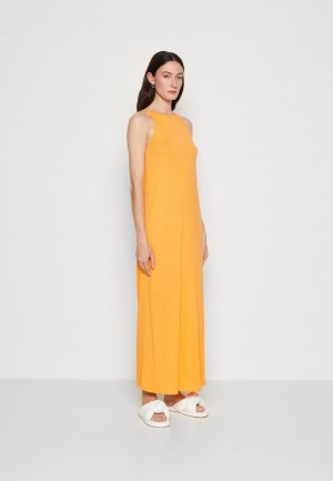 Длинное платье светло-оранжевого цвета , светло-оранжевый Lindex