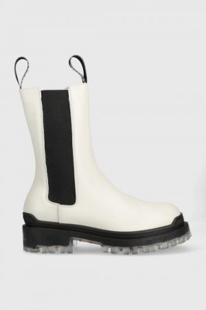 Кожаные ботинки челси BIKER II , белый Karl Lagerfeld