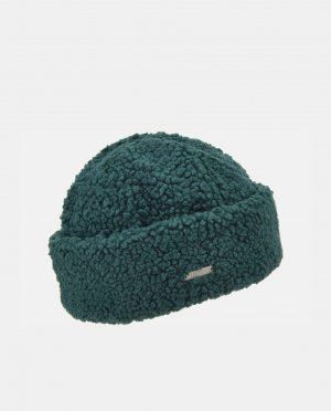 Темно-зеленая шапка из овчины , темно-зеленый Seeberger