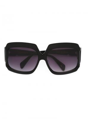 Солнцезащитные очки Labyrinth Sama Eyewear. Цвет: чёрный