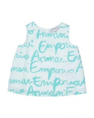 Блузка EMPORIO ARMANI. Цвет: белый