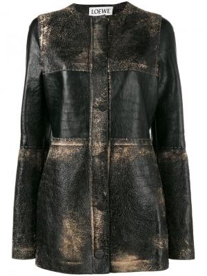 Однобортный пиджак Loewe. Цвет: черный