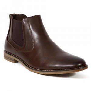 Мужские ботинки челси среднего/широкого размера Hal , коричневый Deer Stags