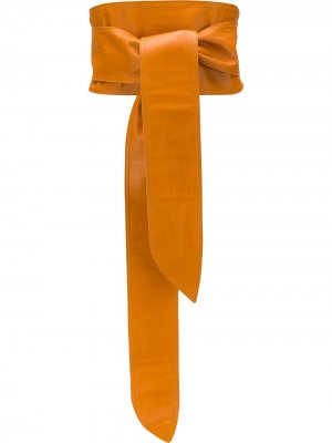 Пояс 1970-х годов Yves Saint Laurent Pre-Owned. Цвет: оранжевый
