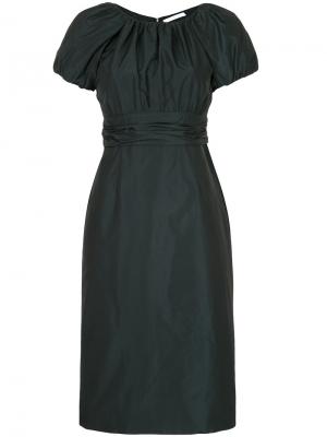 Платье со сборками Estnation. Цвет: чёрный
