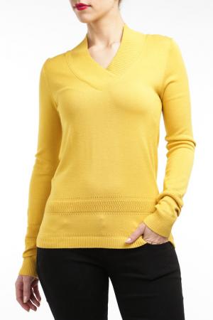Пуловер Mariella Burani. Цвет: желтый
