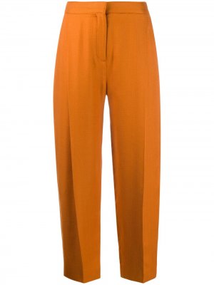 Зауженные брюки Victoria Beckham. Цвет: оранжевый