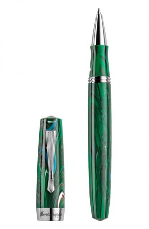 Ручка-роллер Montegrappa. Цвет: зеленый