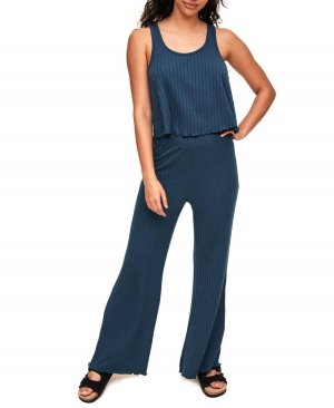 Женский комплект домашней одежды Billie с майкой и брюками , синий Adore Me