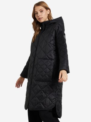 Пальто утепленное женское Apex, Черный, размер 52-54 IcePeak. Цвет: черный