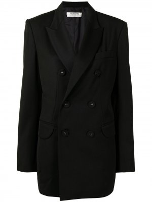 Двубортный пиджак Rebecca Kimhekim. Цвет: черный