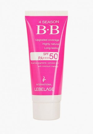 BB-Крем Lebelage Солнцезащитный SPF50/PA+++, 30 мл. Цвет: белый
