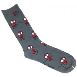 Носки мститетли Человек паук (Spiderman) 2beMan. Цвет: серый