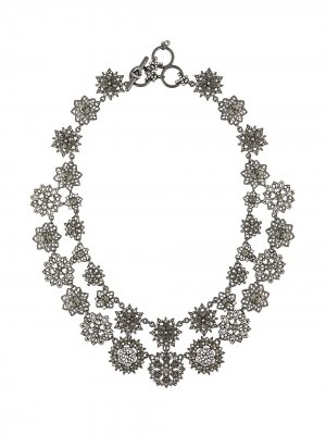 Ожерелье с кристаллами Marchesa Notte. Цвет: черный