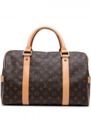 Дорожная сумка Carryall 2007-го года с монограммой Louis Vuitton. Цвет: коричневый