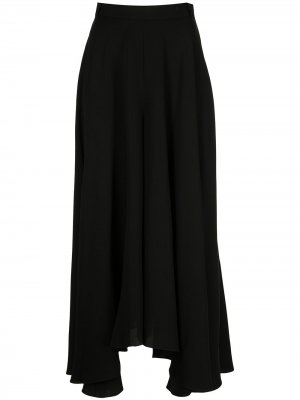 Расклешенные брюки Virginie KHAITE. Цвет: черный