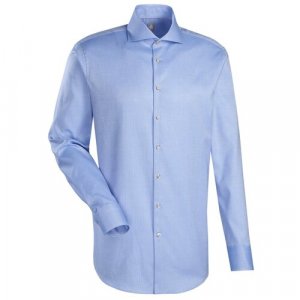 Рубашка , размер 45, синий JACQUES BRITT. Цвет: синий