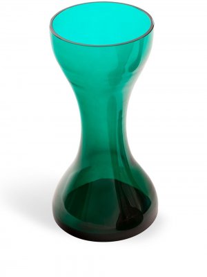 Стеклянная ваза Newson Cappellini. Цвет: зеленый