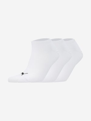 Носки короткие , 3 пары, Белый, размер 35-38 PUMA. Цвет: белый