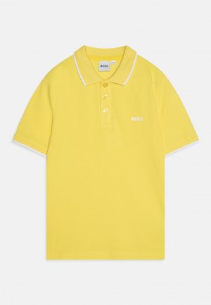 Рубашка-поло SHORT SLEEVE BOSS Kidswear, цвет straw yellow Kidswear