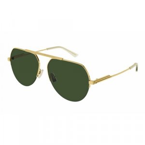 Солнцезащитные очки BV1150S 008, черный Bottega Veneta. Цвет: черный