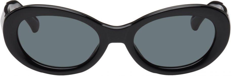 Черные солнцезащитные очки Linda Farrow Edition 211 C1 Dries Van Noten