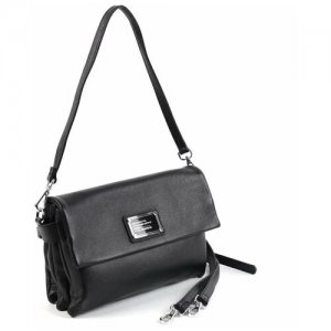 Женская кожаная сумка D-6290-3 Блек (101085) Decoratta. Цвет: черный
