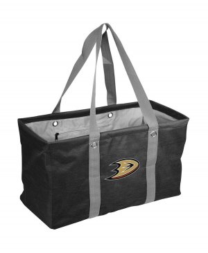 Женская большая сумка-тоут Anaheim Ducks Crosshatch для пикника Caddy , черный Logo Brands
