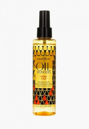 Масло для волос Matrix укрепляющее волосы «Индийская Амла» Oil Wonders, 150 мл. Цвет: прозрачный