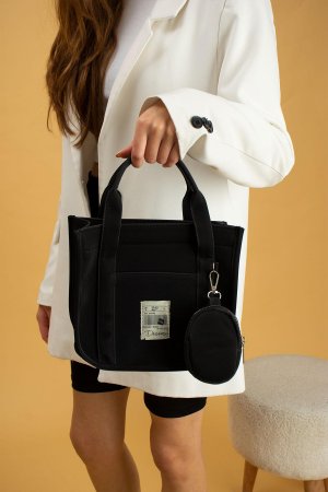 Женская сумка через плечо с мини-кошельком и перекрестным ремешком BAG4287-23 Pembe Potin