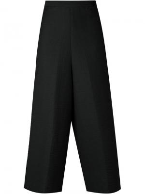 Укороченные широкие брюки Rachel Comey. Цвет: чёрный