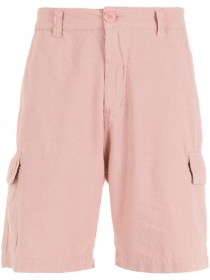 Шорты-бермуды с карманами карго Osklen. Цвет: розовый
