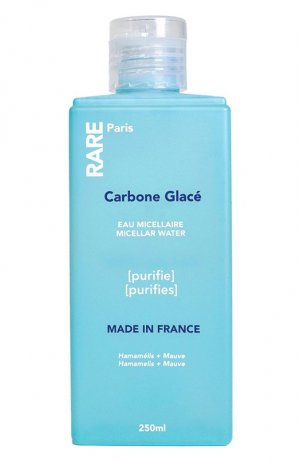 Очищающая мицеллярная вода Carbone Glacé (250ml) Rare Paris. Цвет: бесцветный