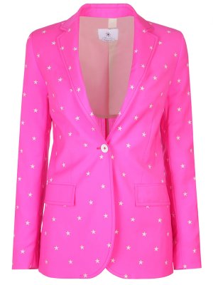 Шерстяной пиджак MANUEL RITZ. Цвет: розовый