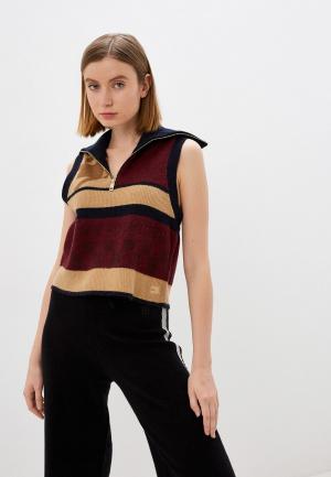 Жилет Tommy Hilfiger ICON. Цвет: бордовый