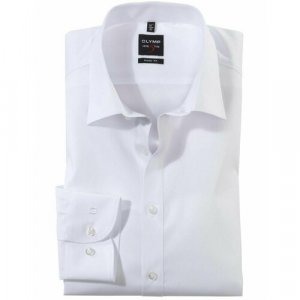Рубашка , размер 42/182, белый OLYMP. Цвет: белый