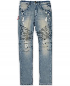 Мужские большие и высокие джинсы Alto Moto скинни из денима Reason