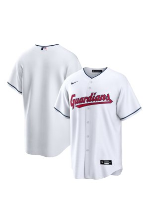 Официальная копия домашней футболки Cleveland Guardians , белый Nike
