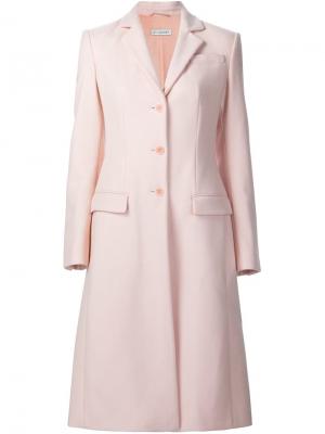 Однобортное пальто Altuzarra. Цвет: розовый и фиолетовый
