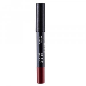 Матовый карандаш для губ: оттенок 303 Фокси Браун (3 г), Plush Matte Lip Crayon Foxy Brown, Lakme