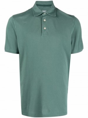 Short-sleeved polo shirt Fedeli. Цвет: зеленый