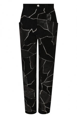 Кожаные брюки Isabel Marant. Цвет: чёрный